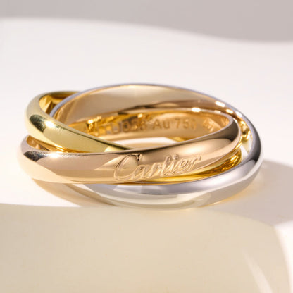[Love's Uplift Jewelry] TRINITY 3.2MM RING COLLECTION