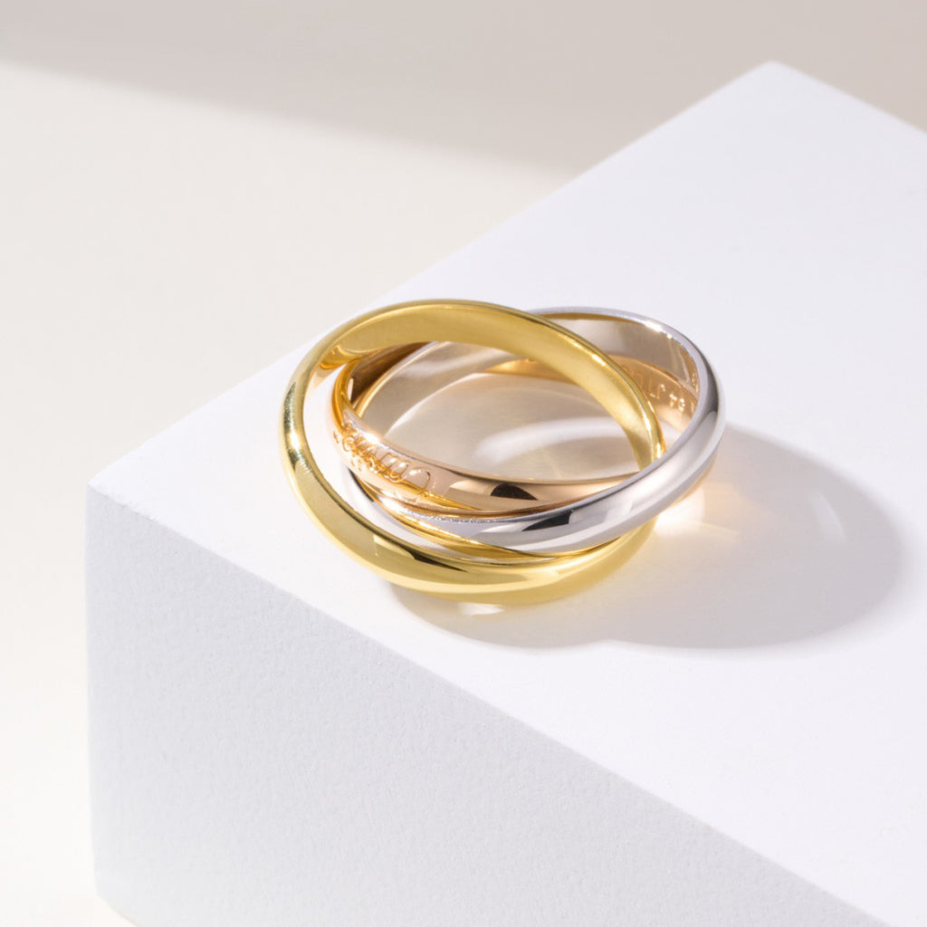 [Love's Uplift Jewelry] TRINITY 3.2MM RING COLLECTION