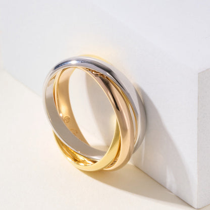 [Love's Uplift Jewelry] TRINITY 3.2MM RING COLLECTION