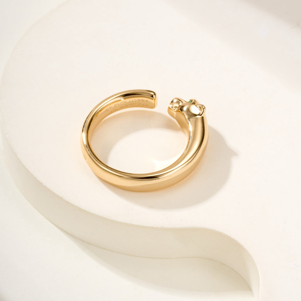 [Love's Uplift]PANTHERE NO DIAMOND SMALL RING