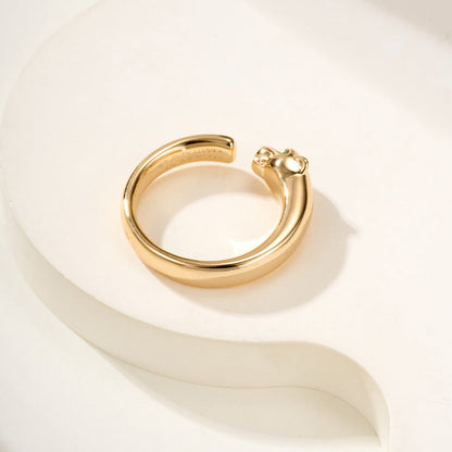 [Love's Uplift]PANTHERE NO DIAMOND SMALL RING