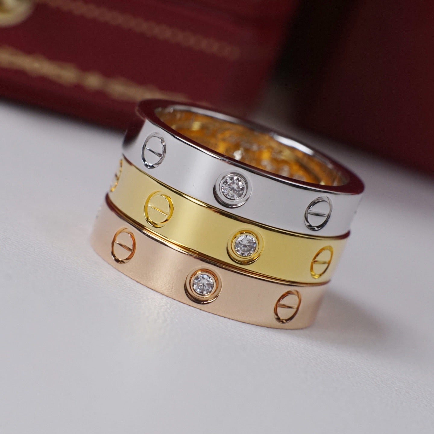 [Love's Uplift]LOVE 4MM 1 DIAMOND RING