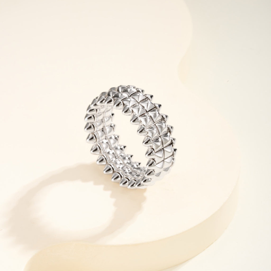 [Love's Uplift]CLASH 9.2MM DOUBLE ROW RING