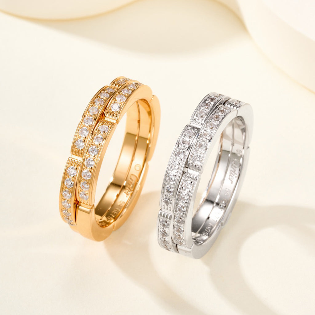 [Love's Uplift]MAILLON PANTHERE DIAMOND RING
