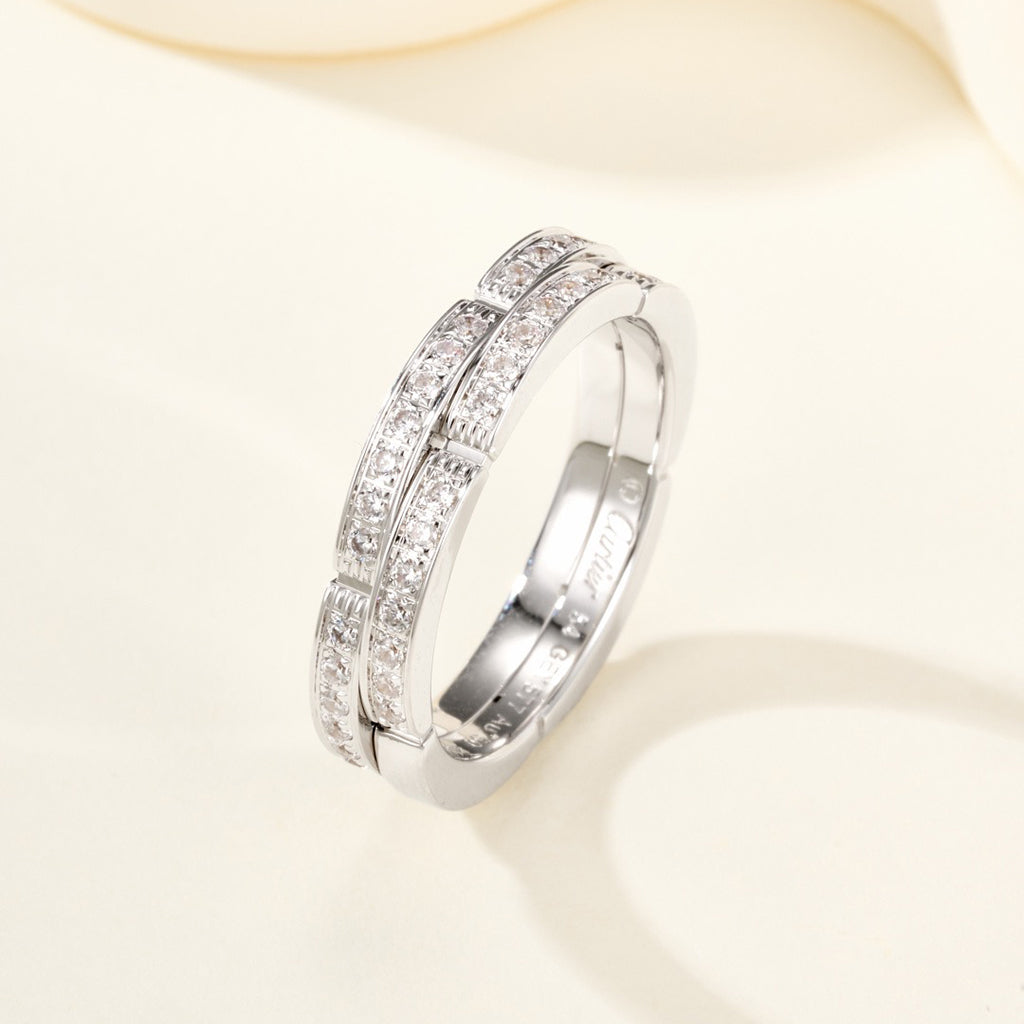 [Love's Uplift]MAILLON PANTHERE DIAMOND RING