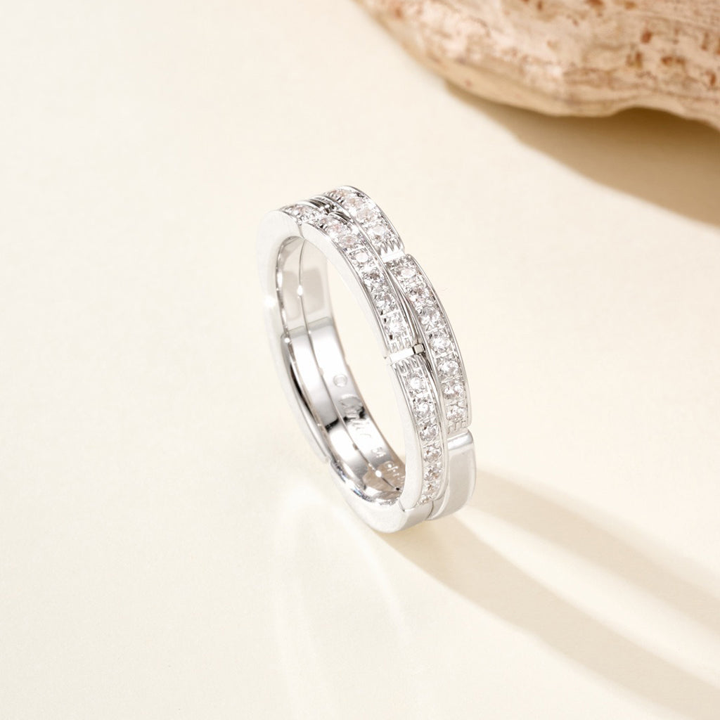 [Love's Uplift]MAILLON PANTHERE DIAMOND RING