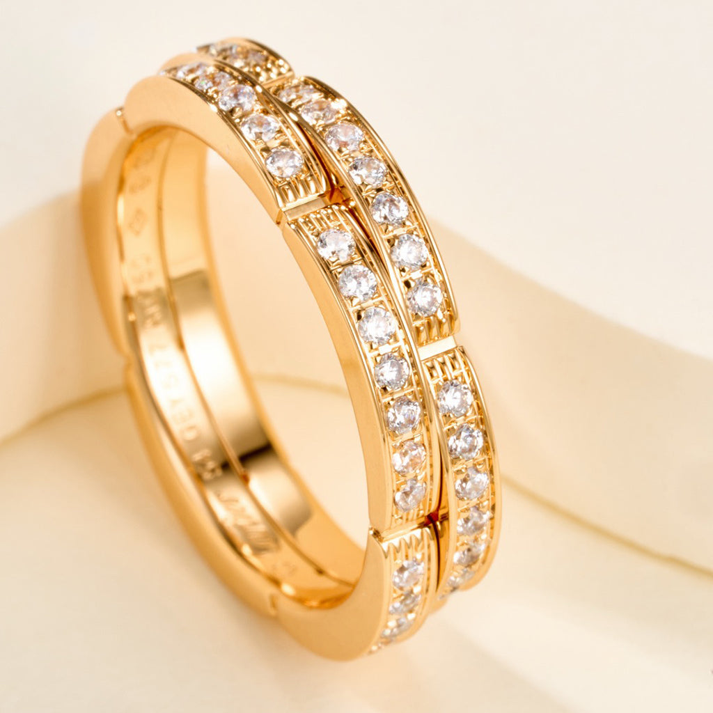 [Love's Uplift]MAILLON PANTHERE DIAMOND RING