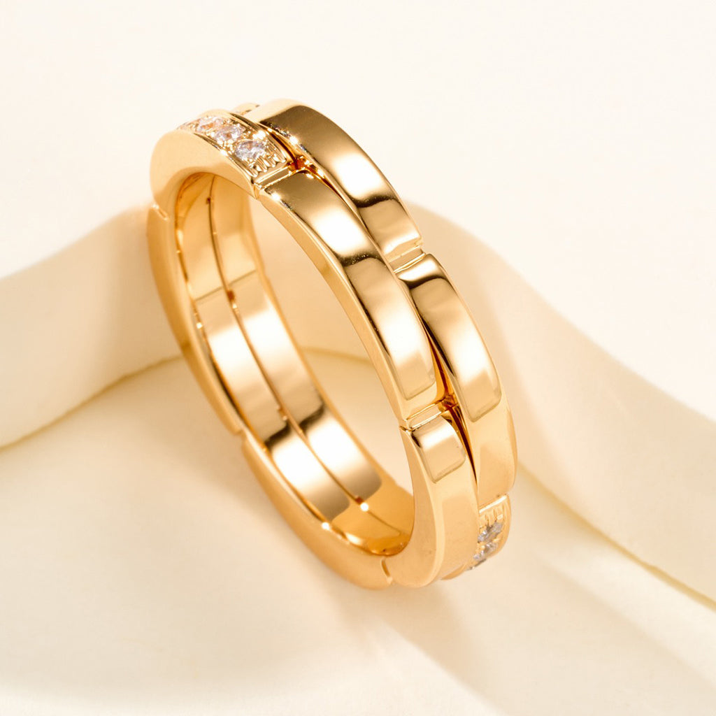 [Love's Uplift]MAILLON PANTHERE DIAMOND RING