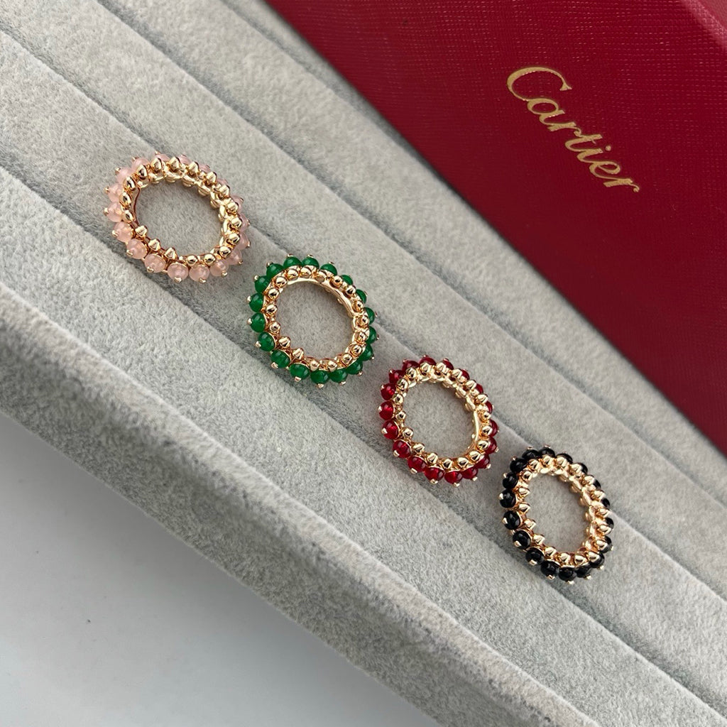 [Love's Uplift]CLASH 7.9MM AGATE CHALCEDONY RING