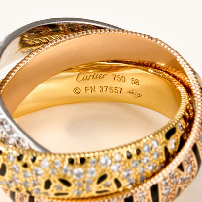 [Love's Uplift]TRINITY  RING LEOPARD PRINT
