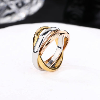 [Love's Uplift Jewelry] TRINITY 3.2MM RING COLLECTION