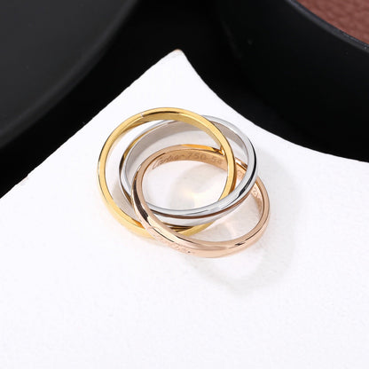 [Love's Uplift Jewelry] TRINITY 3.2MM RING COLLECTION