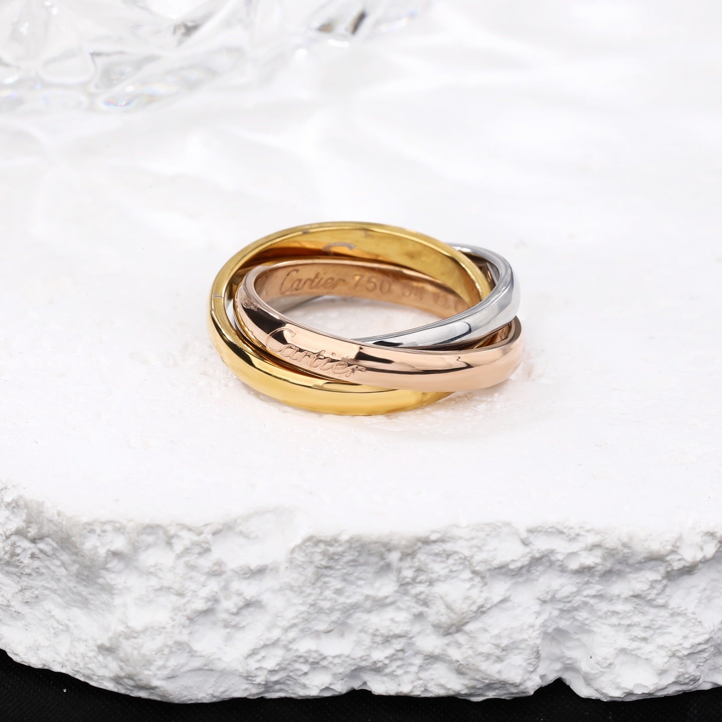 [Love's Uplift Jewelry] TRINITY 3.2MM RING COLLECTION