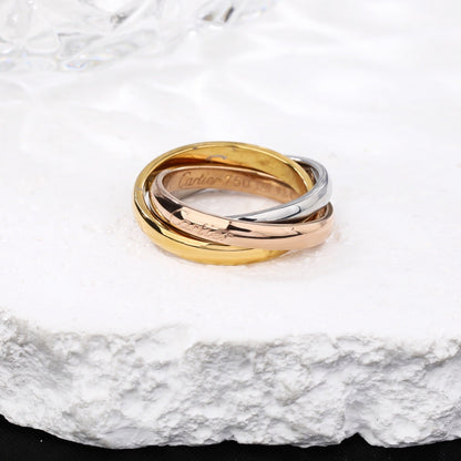 [Love's Uplift Jewelry] TRINITY 3.2MM RING COLLECTION