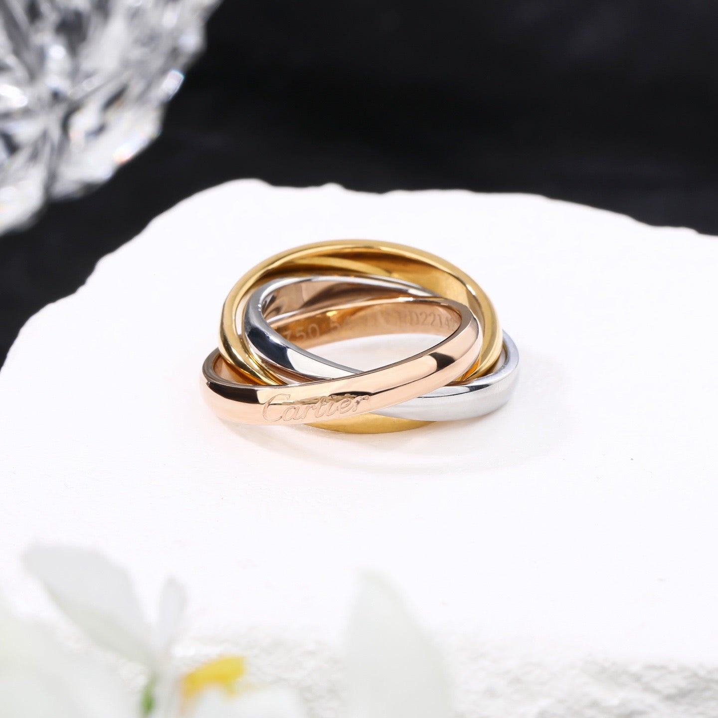 [Love's Uplift Jewelry] TRINITY 3.2MM RING COLLECTION