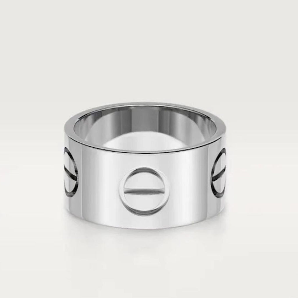 [Love's Uplift]LOVE 11MM LARGE RING