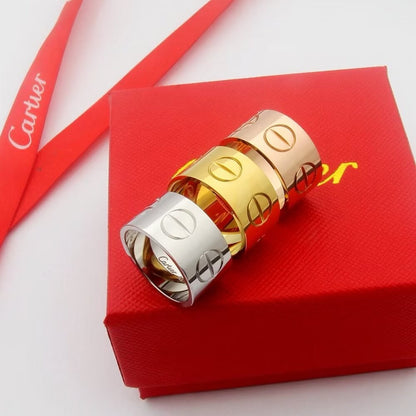[Love's Uplift]LOVE 11MM LARGE RING