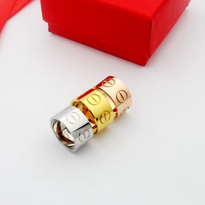 [Love's Uplift]LOVE 11MM LARGE RING
