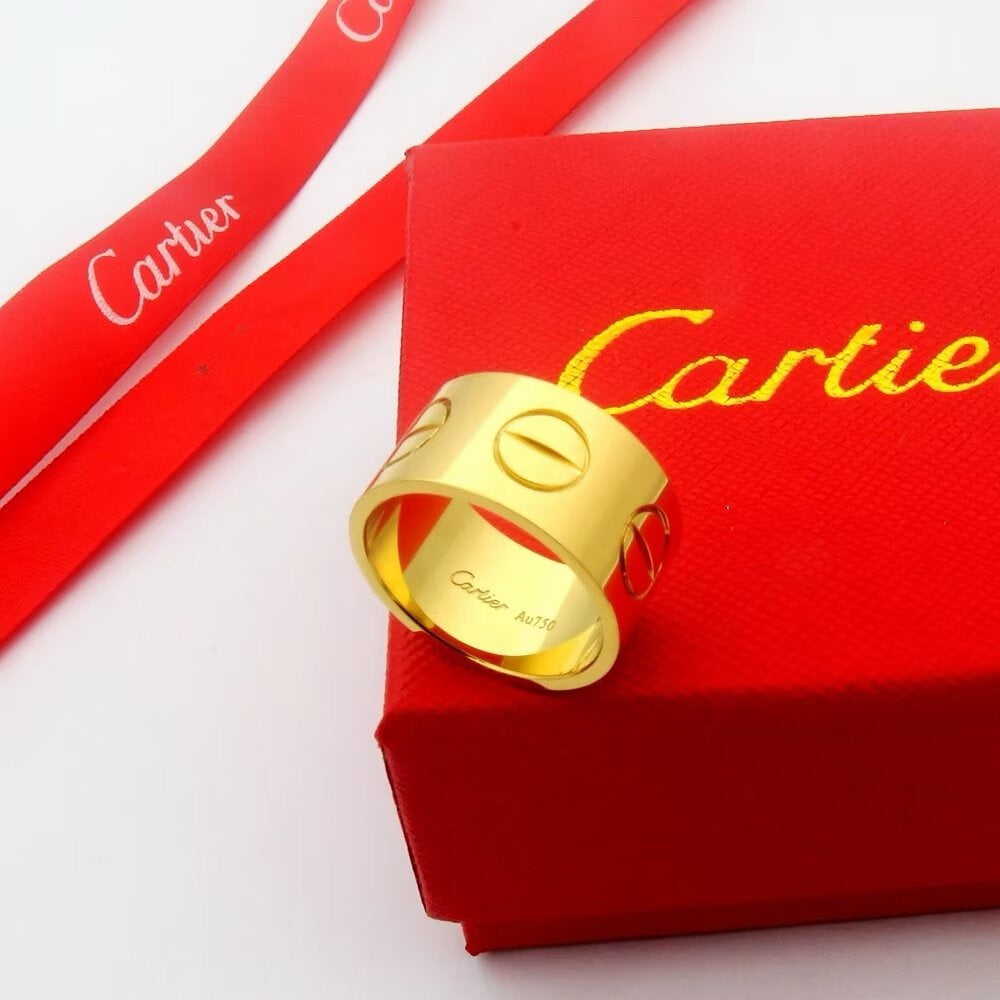 [Love's Uplift]LOVE 11MM LARGE RING