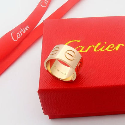 [Love's Uplift]LOVE 11MM LARGE RING