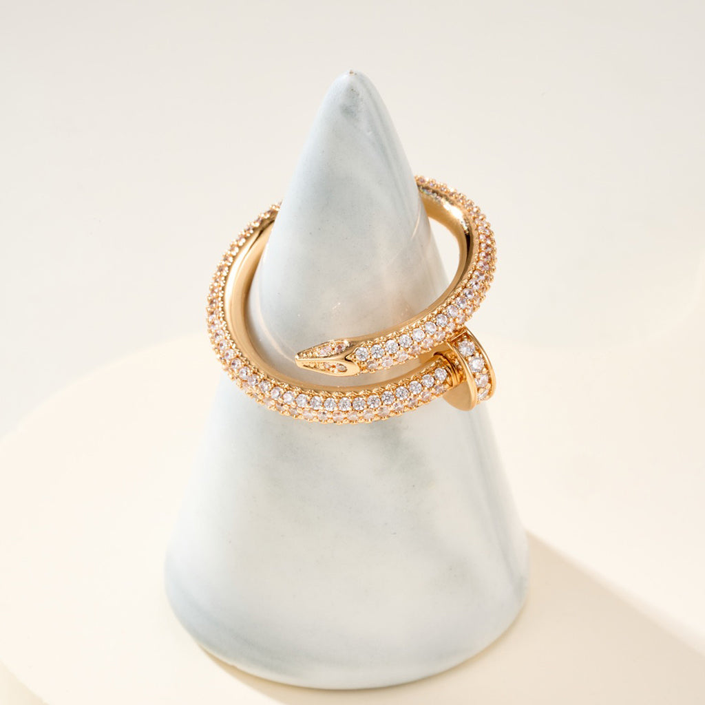[Love's Uplift]JUSTE RING 2.6MM FULL DIAMOND