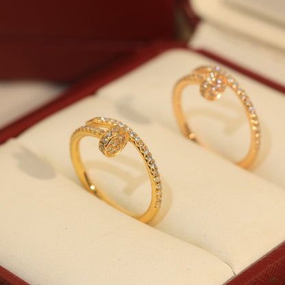 [Love's Uplift]JUSTE 1.8MM FULL DIAMOND RING