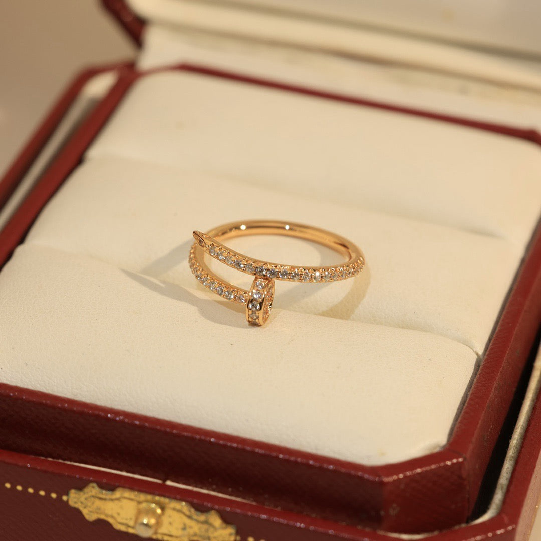 [Love's Uplift]JUSTE 1.8MM FULL DIAMOND RING