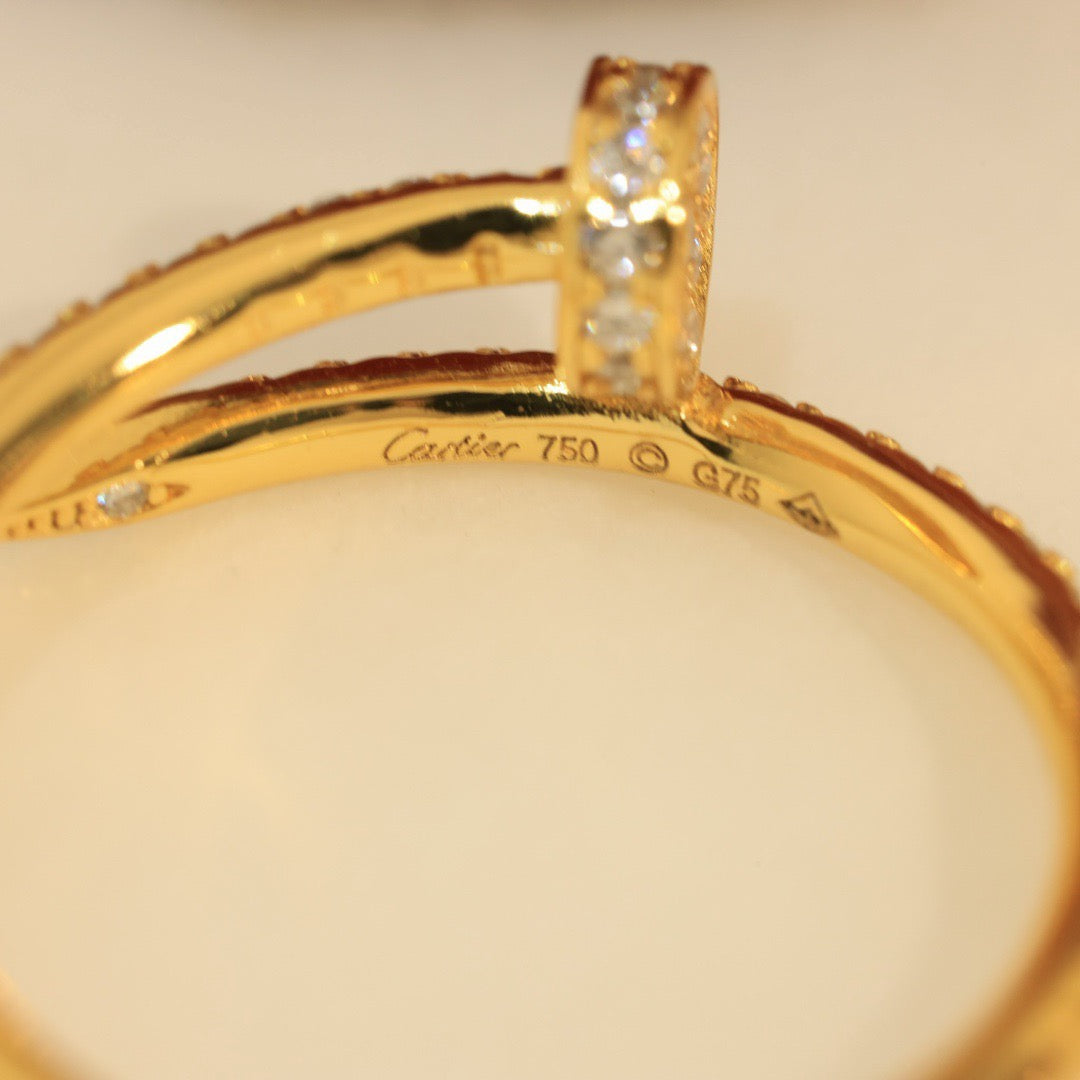 [Love's Uplift]JUSTE 1.8MM FULL DIAMOND RING