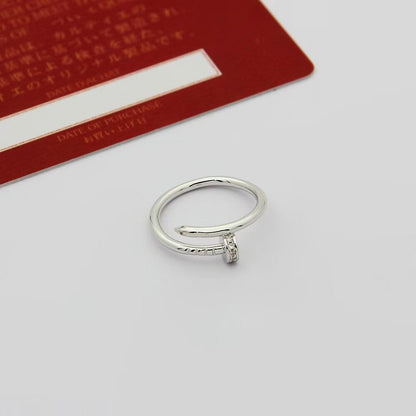 [Love's Uplift]JUSTE 1.8MM HALF DIAMOND RING