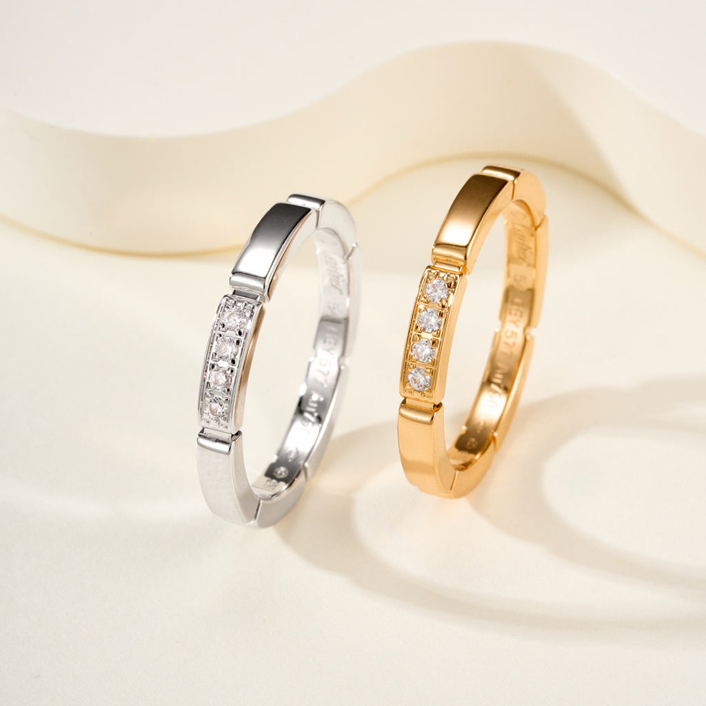 [Love's Uplift]MAILLON PANTHERE 4 DIAMOND RING