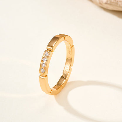 [Love's Uplift]MAILLON PANTHERE 4 DIAMOND RING