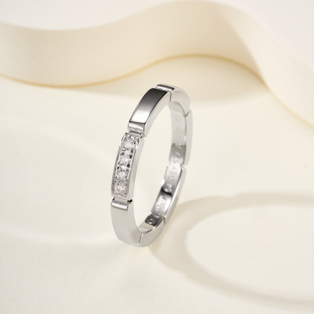 [Love's Uplift]MAILLON PANTHERE 4 DIAMOND RING