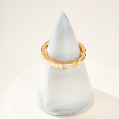 [Love's Uplift]MAILLON PANTHERE 4 DIAMOND RING