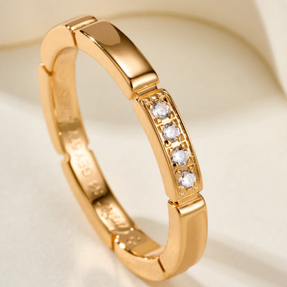 [Love's Uplift]MAILLON PANTHERE 4 DIAMOND RING