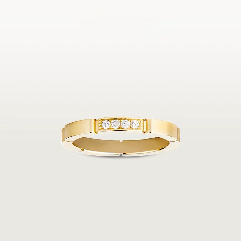 [Love's Uplift]MAILLON PANTHERE 4 DIAMOND RING
