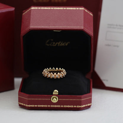 [Love's Uplift]CLASH 6.8MM DIAMOND MEDIUM RING