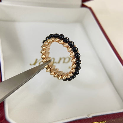 [Love's Uplift]CLASH 7.9MM AGATE CHALCEDONY RING