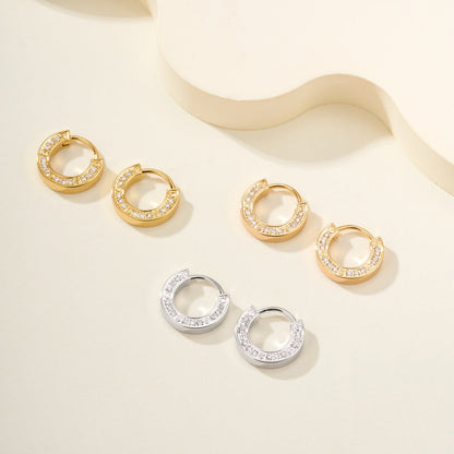[Love's Uplift]LOVE DIAMOND EARRINGS