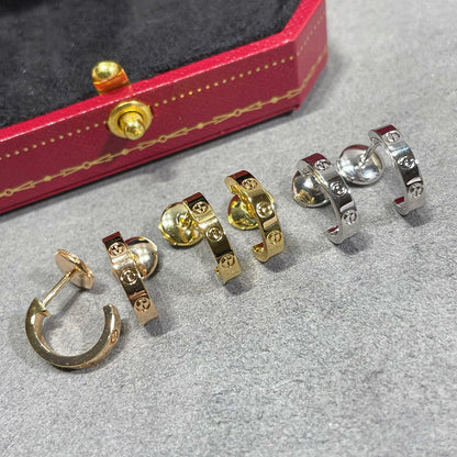 [Love's Uplift]LOVE EARRINGS 2.65 MM NO DIAMOND SMALL