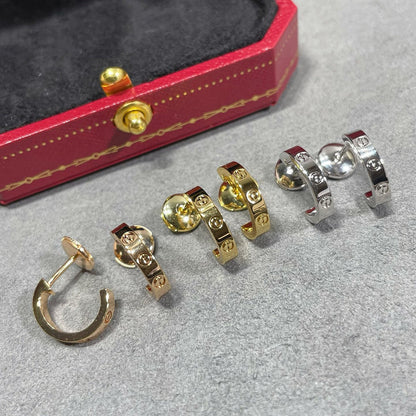 [Love's Uplift]LOVE EARRINGS 2.65 MM NO DIAMOND SMALL
