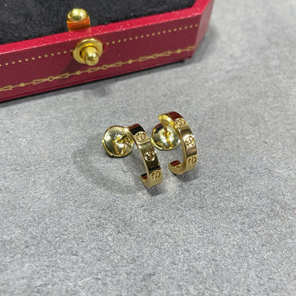 [Love's Uplift]LOVE EARRINGS 2.65 MM NO DIAMOND SMALL