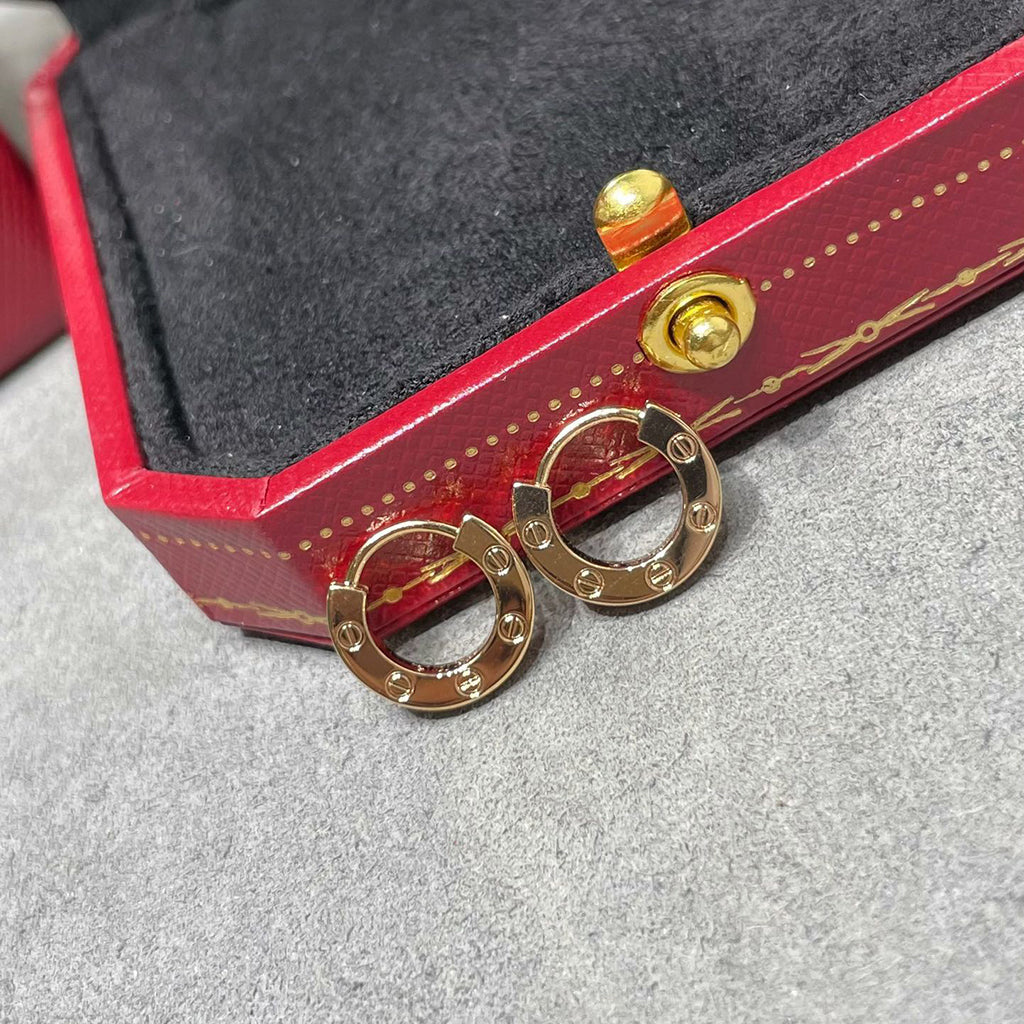 [Love's Uplift]LOVE MINI EARRINGS