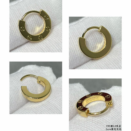 [Love's Uplift]LOVE MINI EARRINGS