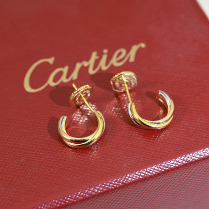 [Love's Uplift]TRINITY ON DIAMOND MINI EARRINGS