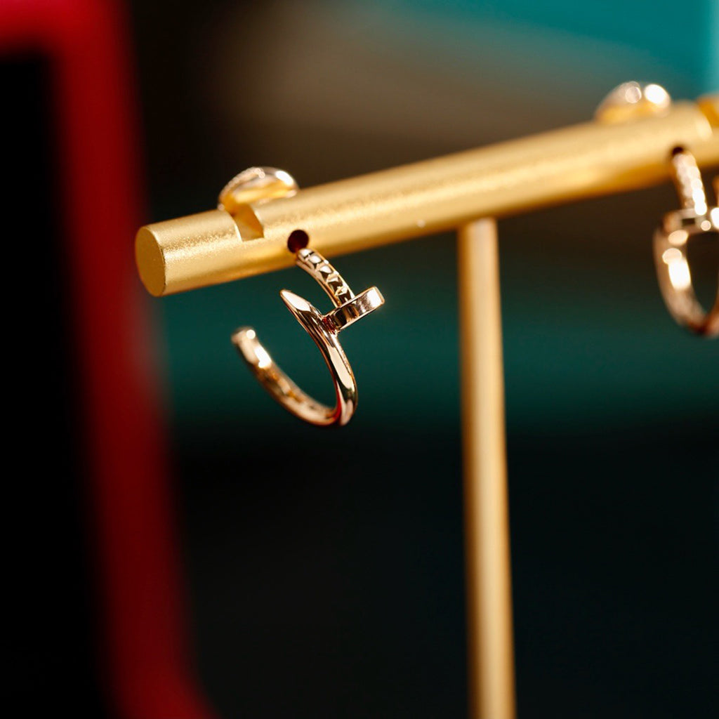 [Love's Uplift]JUSTE NO DIAMOND SMALL EARRINGS