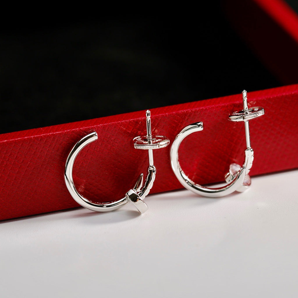 [Love's Uplift]JUSTE NO DIAMOND SMALL EARRINGS