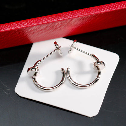 [Love's Uplift]JUSTE NO DIAMOND SMALL EARRINGS