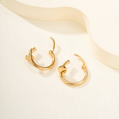 [Love's Uplift]JUSTE NO DIAMOND MINI EARRINGS