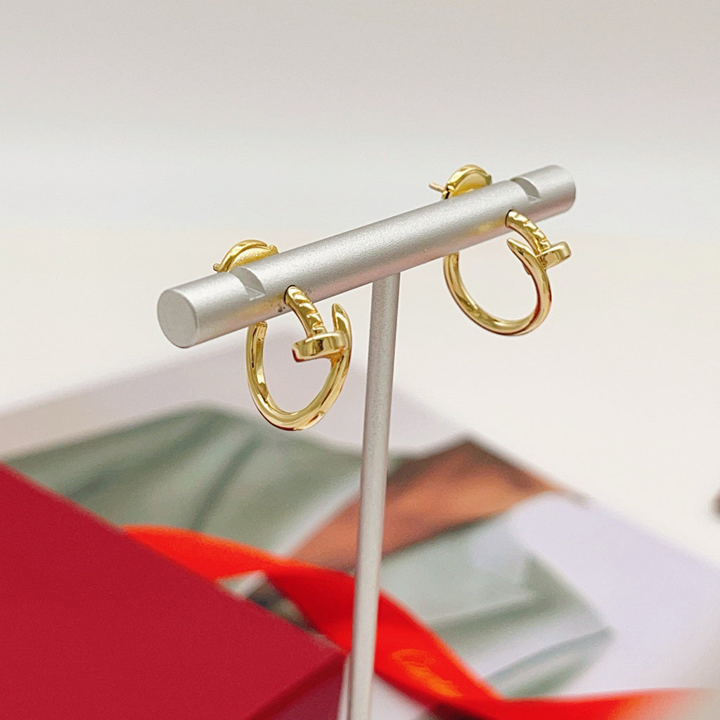 [Love's Uplift]JUSTE NO DIAMOND MINI EARRINGS