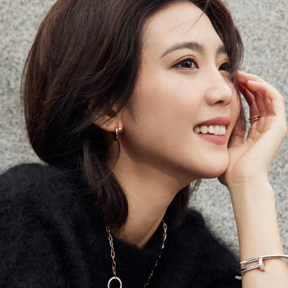 [Love's Uplift]JUSTE NO DIAMOND MINI EARRINGS